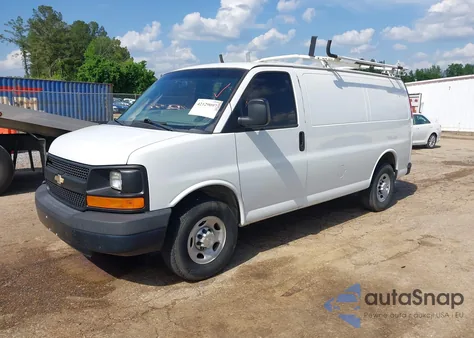 2016 Chevrolet Express 2500 Work Van from USA, damaged, VIN 1GCWGAFF3G1130463